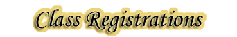 Class Registration Schedules